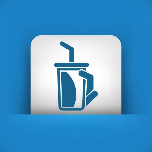 Icône de boisson — Image vectorielle