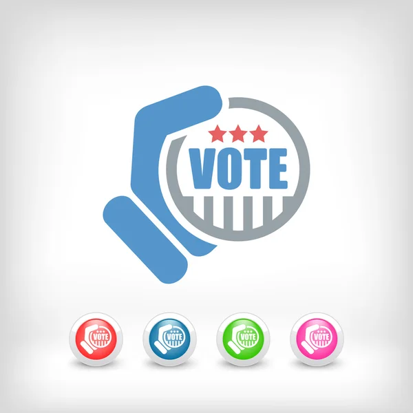 Icono de voto — Archivo Imágenes Vectoriales