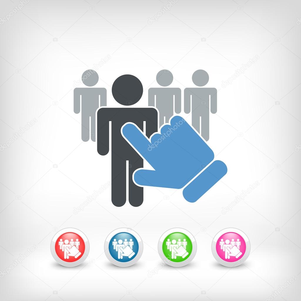 People selection icon