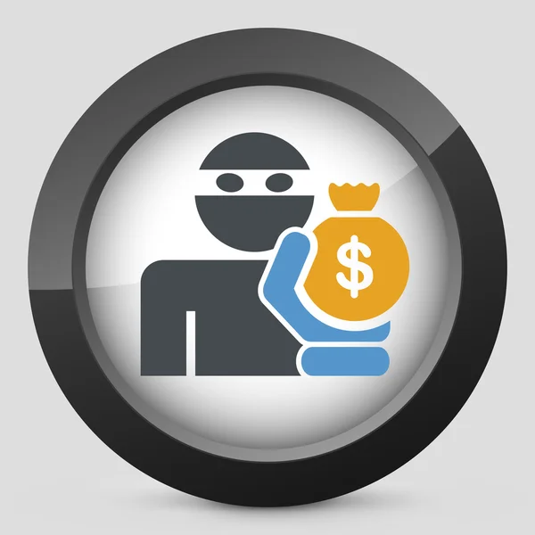 Thief icon — Stock Vector