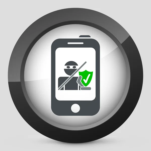 Protección de Smartphone — Vector de stock