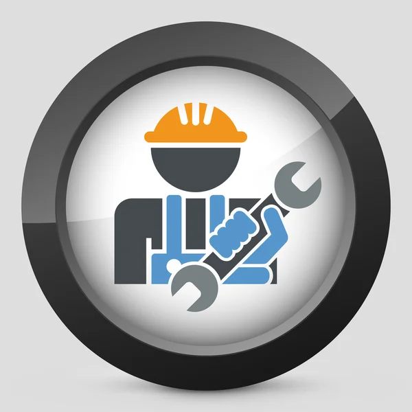 Worker icon — Stock Vector