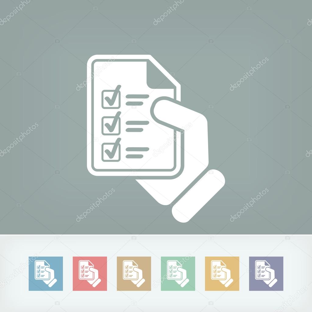 Test document — Stock Vector © MyVector #43564575