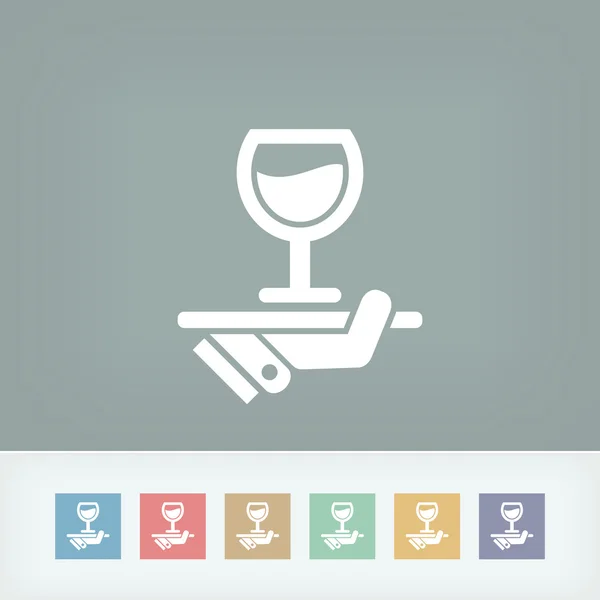 Icono de lista de vinos — Archivo Imágenes Vectoriales
