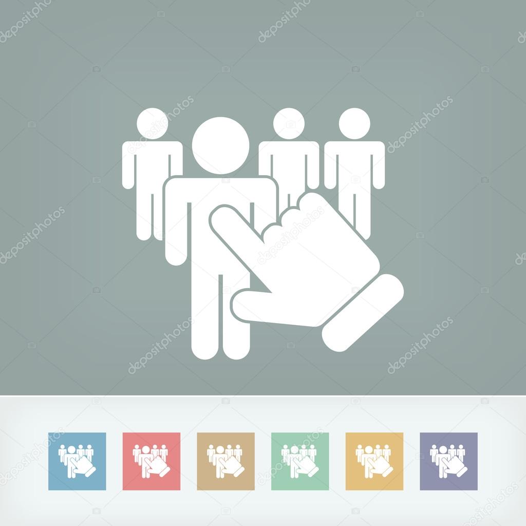 People selection icon