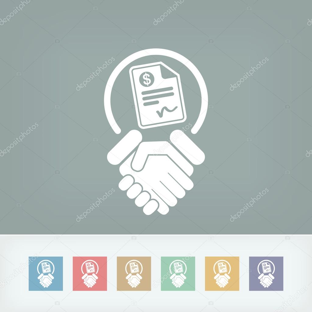 Conciliation payment icon