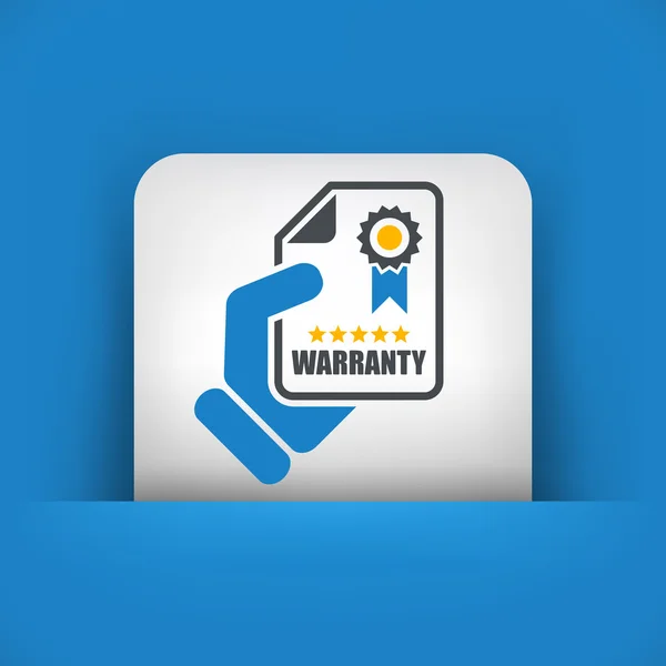 Warranty icon — Stock Vector