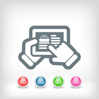 Donanma Web sitesinde tablet