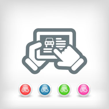 Tablet otomotiv Web sitesi