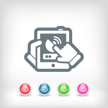 anten bağlantısını Tablet