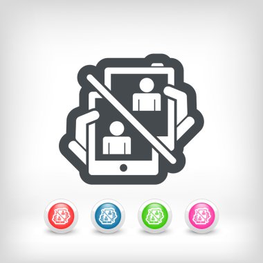 Mobil sohbet simgesi