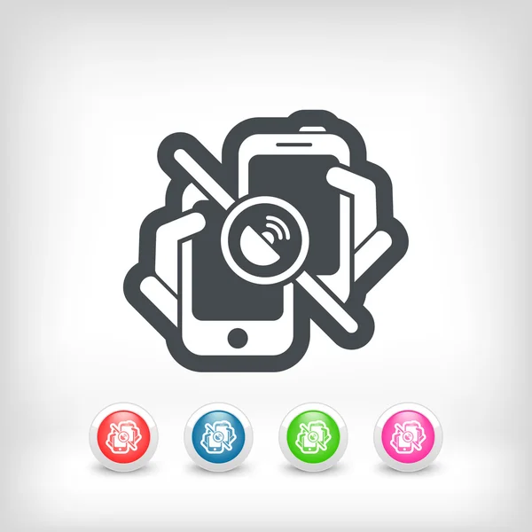 Mobile connection icon — Stock Vector