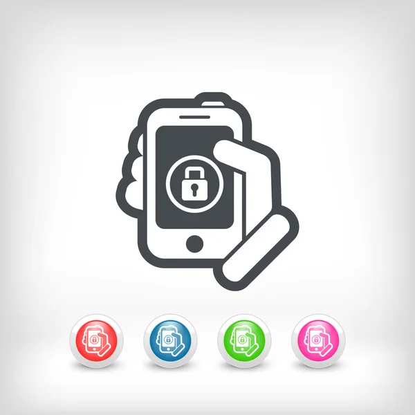 Device password — Stock Vector