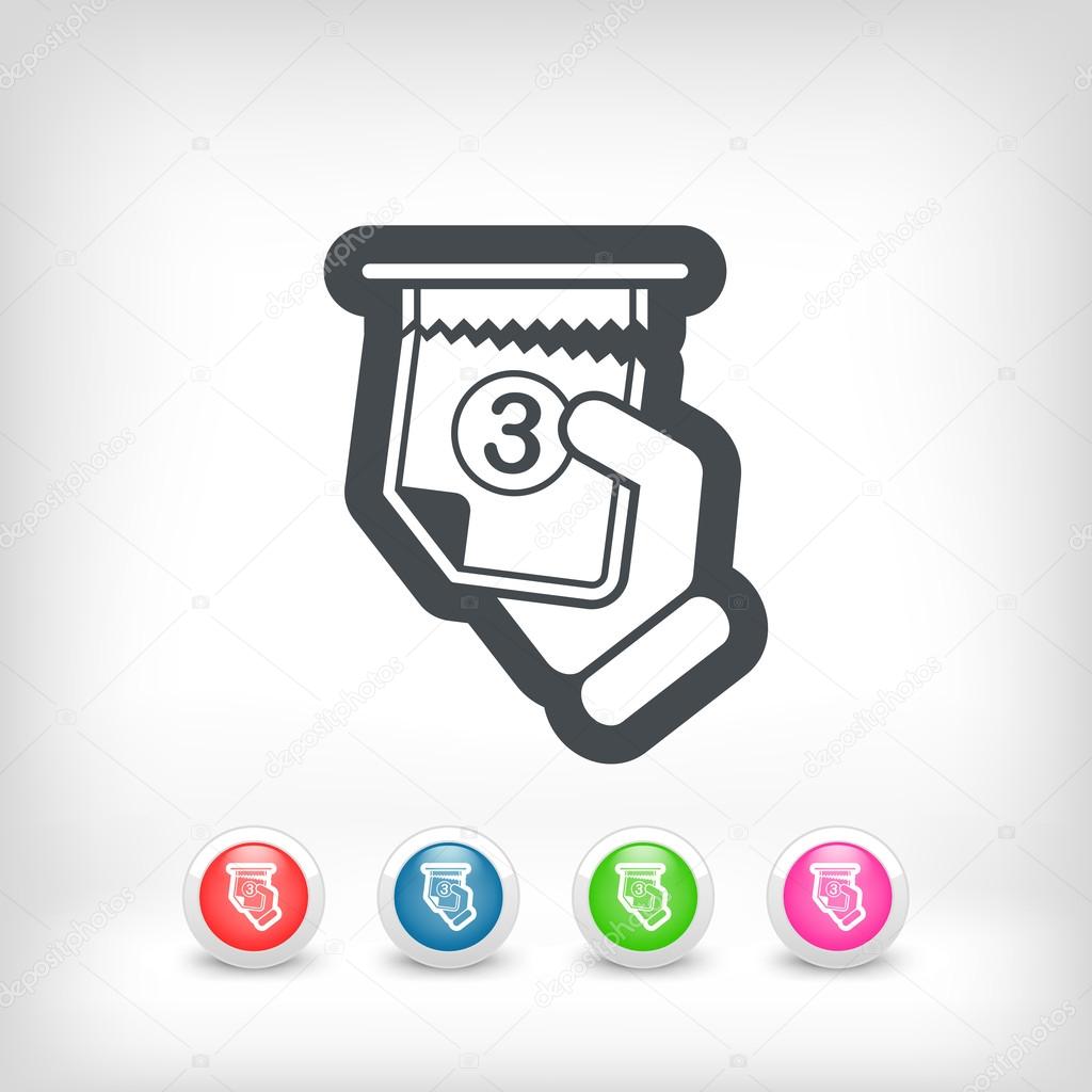 Ticket queue icon