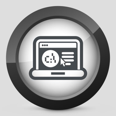 yazılım dili Web sayfası simgesini