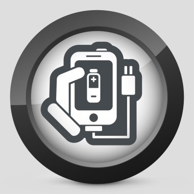 telefon şarj simgesi