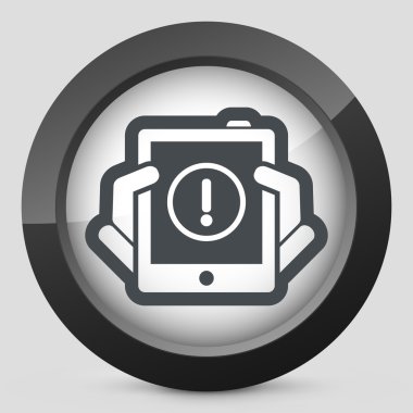 Uyarı hareket eden aygıt