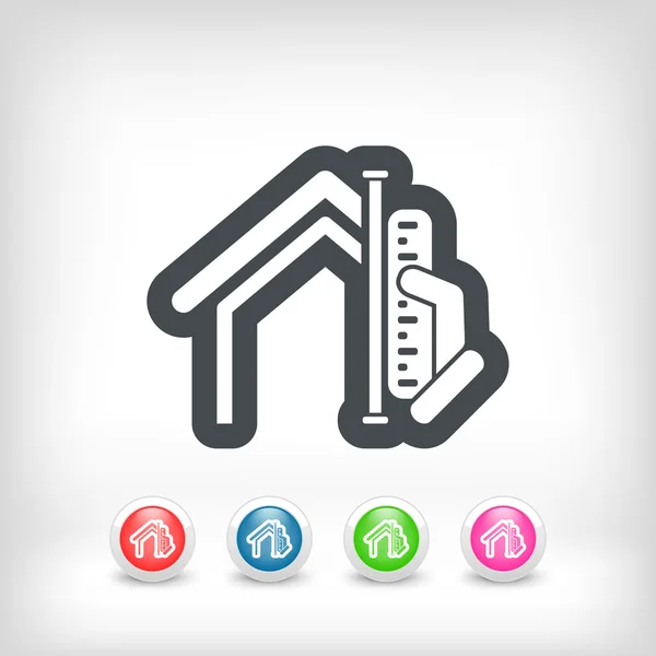 Measurement icon — Stock Vector