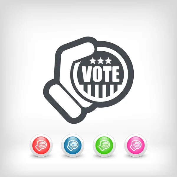 Vote icon — Stock Vector