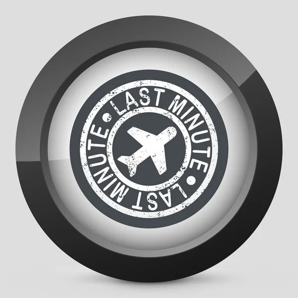 Offerta last minute della compagnia aerea — Vettoriale Stock