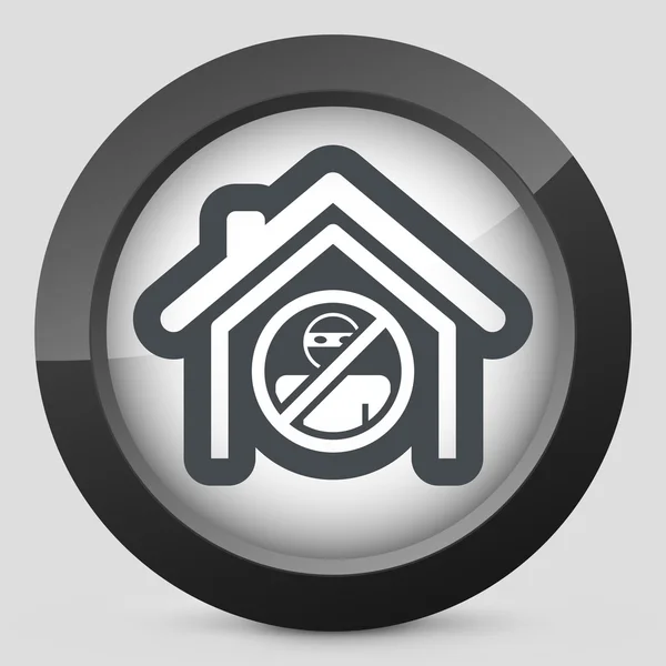 Icono de protección casa — Vector de stock