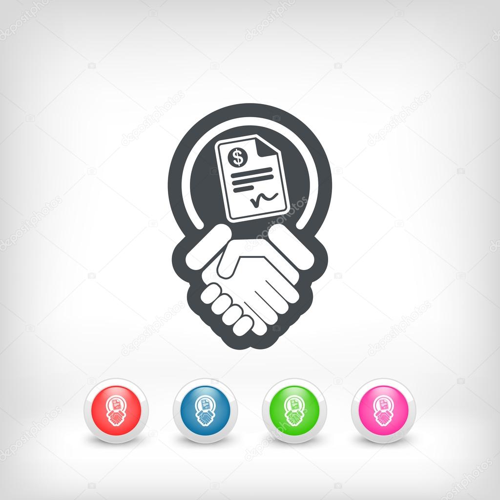 Conciliation payment icon