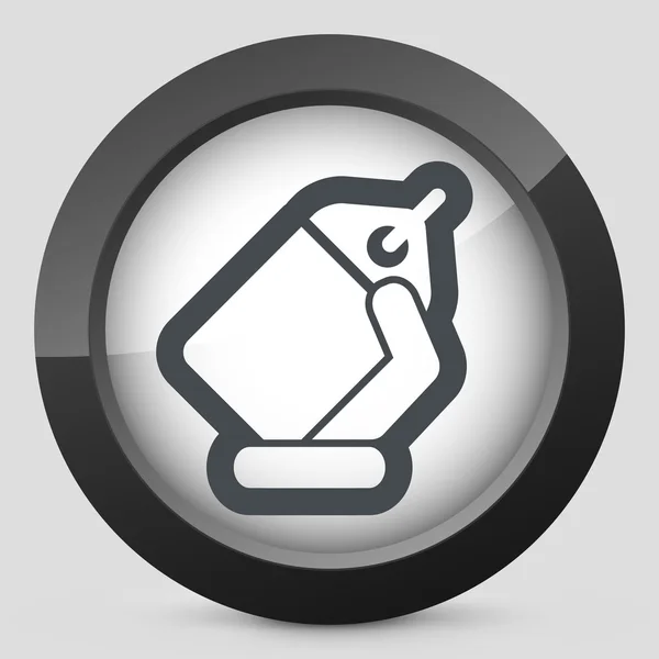 Etykieta ikona — Wektor stockowy