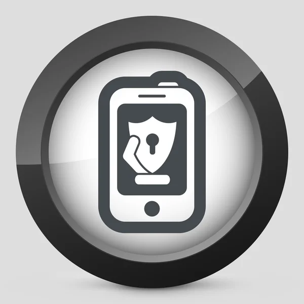 स्मार्टफ़ोन सुरक्षा — स्टॉक वेक्टर