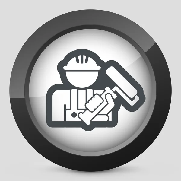 Worker icon — Stock Vector