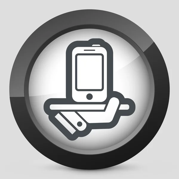 Icono de servicio Smartphone — Archivo Imágenes Vectoriales