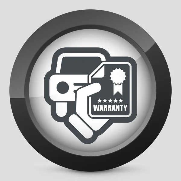 Car warranty icon — Stock Vector