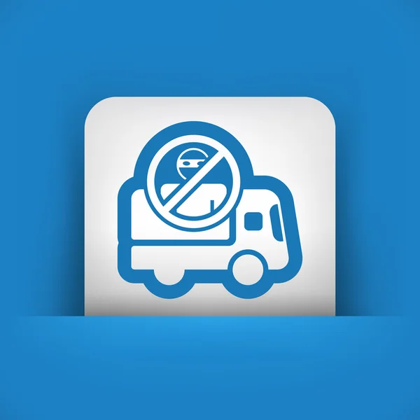 Security transport icon — Stock Vector