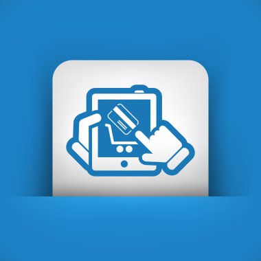 Web alışveriş simgesi