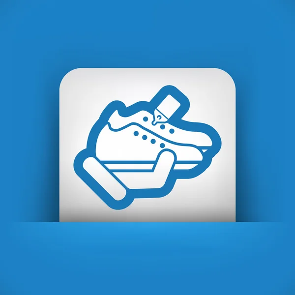 Magasin de chaussures — Image vectorielle