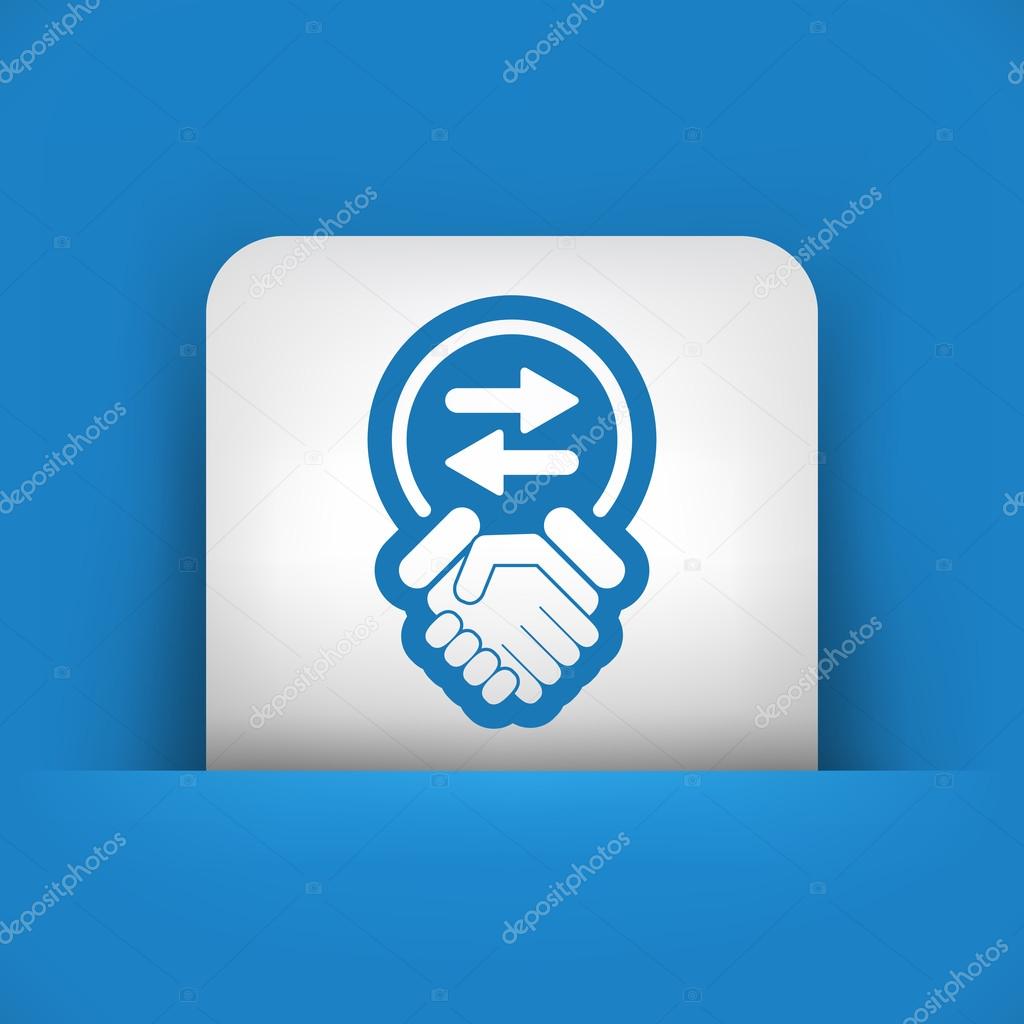 Exchange agreement icon
