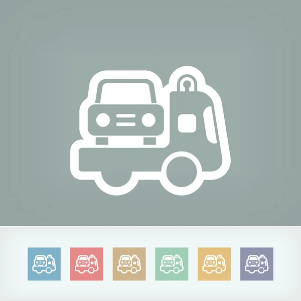 Wrecker icono — Vector de stock