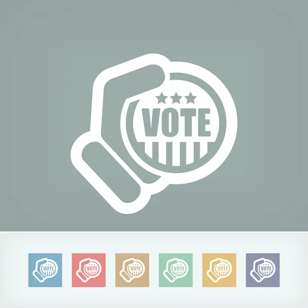 Vote icon — Stock Vector