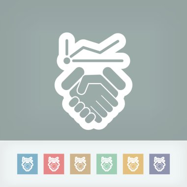 iş artışı simgesi