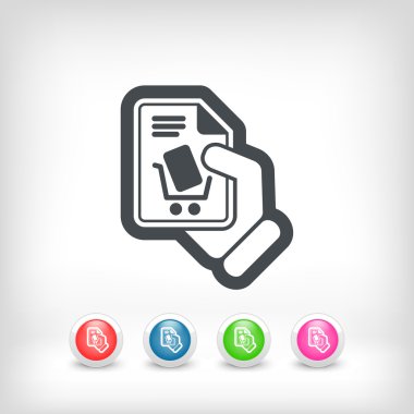 Cart store simgesini