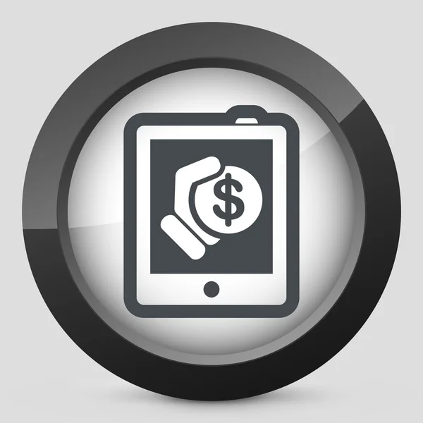 Tablet store icon — Stockvector