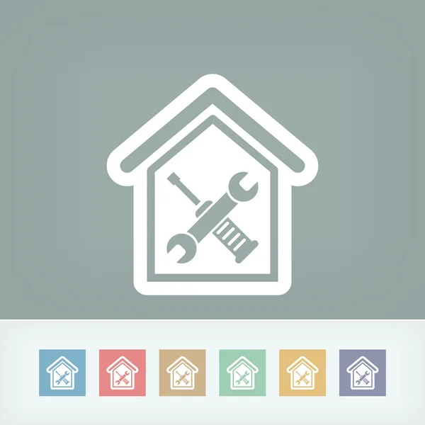 Home repair icon — Stock Vector