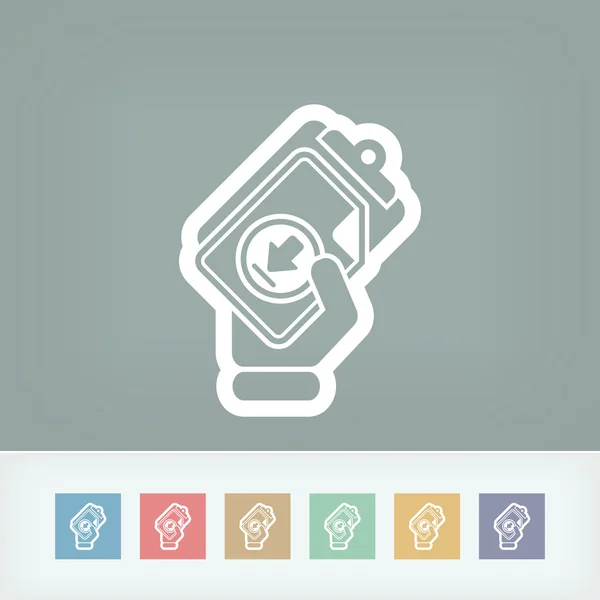 Descargar icono de enlace — Vector de stock