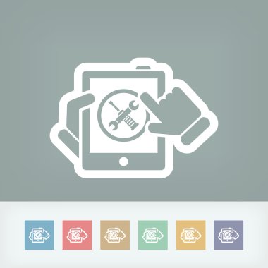 tasblet ayarı simgesi