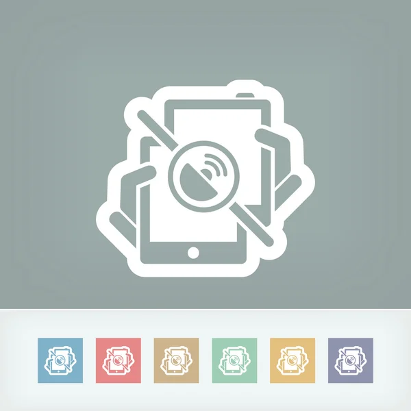 Mobile connection icon — Stock Vector