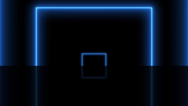 Abstract Background Animated Geometric Shapes Polygons Lines Infinite Loop Endless — Wideo stockowe