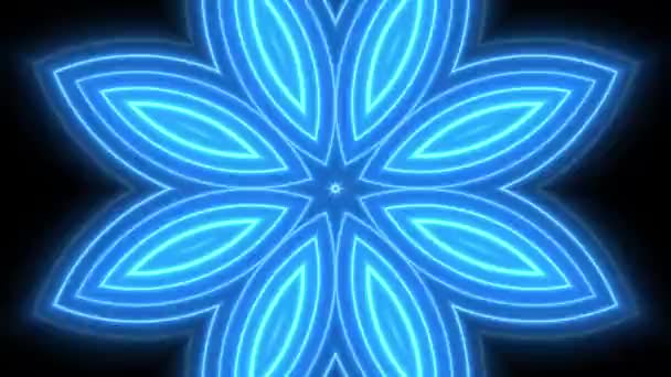 Hypnotic Strobe Background Led Laser Neon Lights Flickering Strong Crazy — Vídeo de Stock