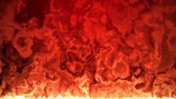 Fire Flame Burning Abstract Background — Vídeo de Stock