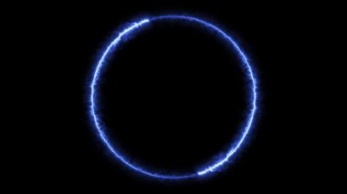 Infinite continual circular background. Seamless loop circle animated. Loopable ring continuous effect. 4K.