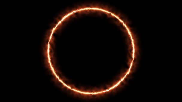 Infinite Continual Circular Background Seamless Loop Circle Animated Loopable Ring — Stockvideo