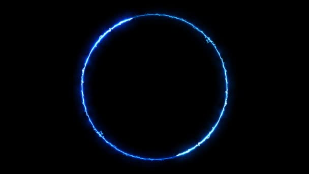 Infinite Continual Circular Background Seamless Loop Circle Animated Loopable Ring — Vídeos de Stock